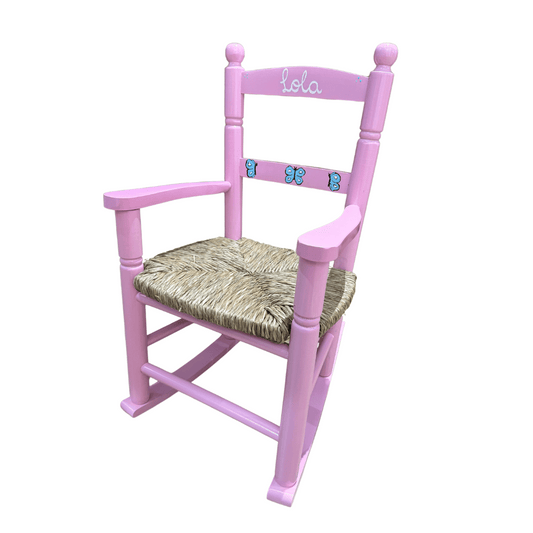 Mecedora Infantil de Madera Personalizada