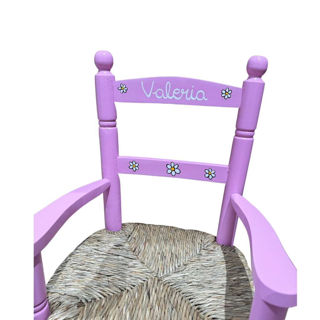Mecedora Infantil de Madera Personalizada