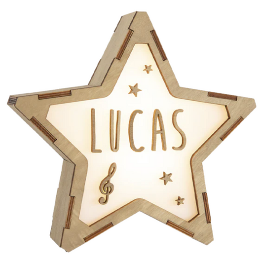 Lámpara quitamiedos personalizable