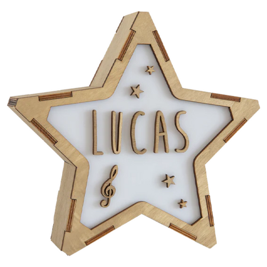 Lámpara quitamiedos personalizable