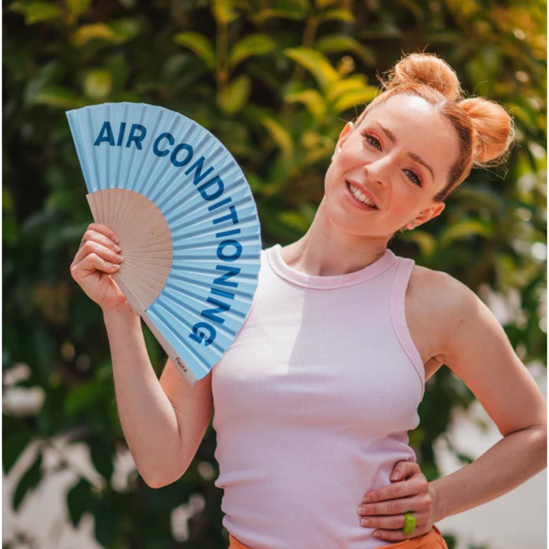 Ventilateur bleu « climatisation »