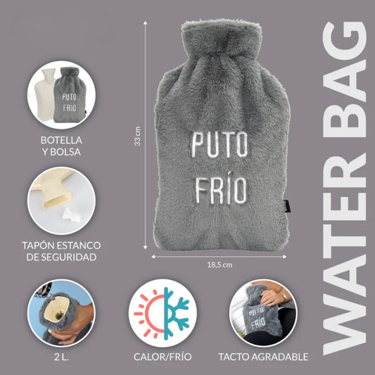Bolsa de agua caliente “Puto frío”