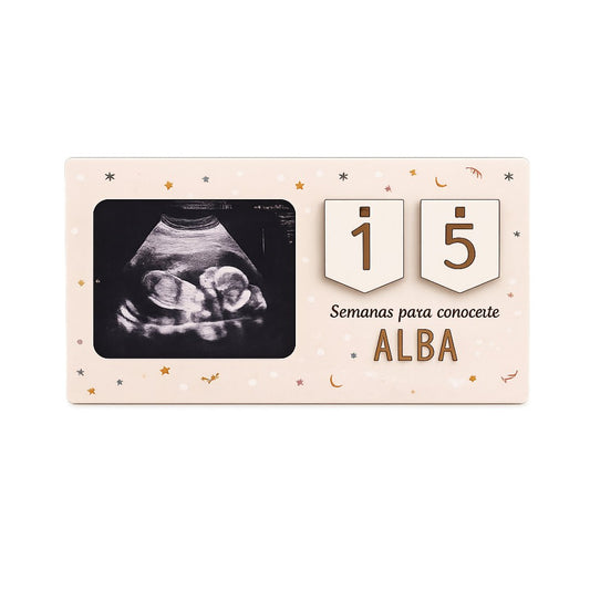 Cuenta Semanas Embarazo Personalizable