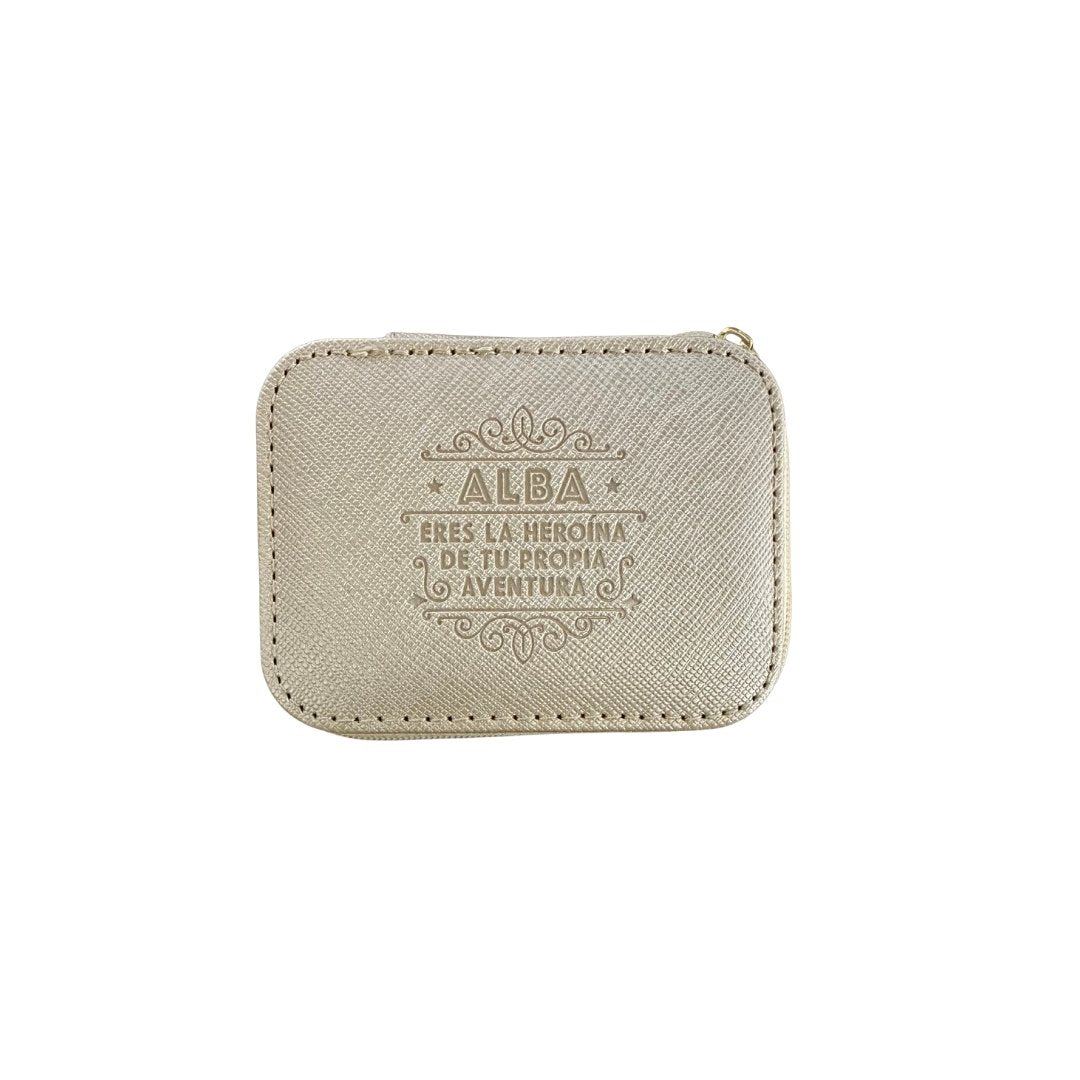 Joyero de viaje personalizado