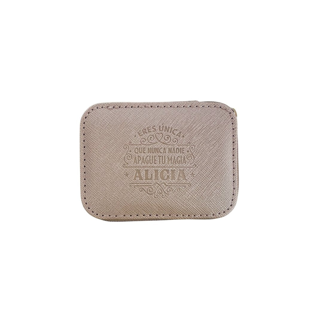 Joyero de viaje personalizado