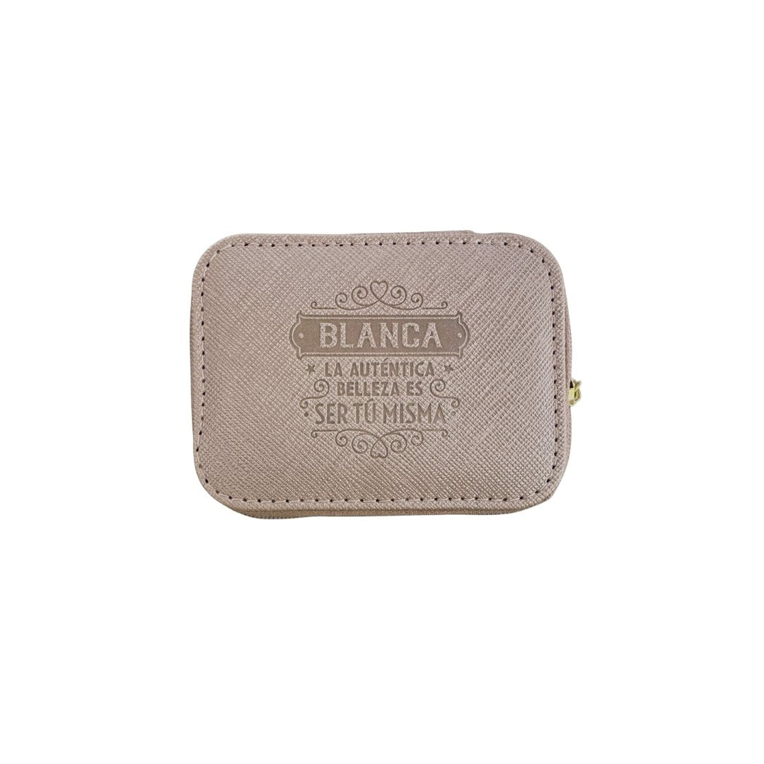 Joyero de viaje personalizado
