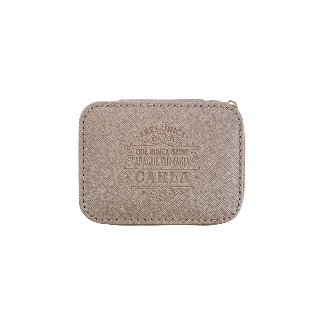 Joyero de viaje personalizado