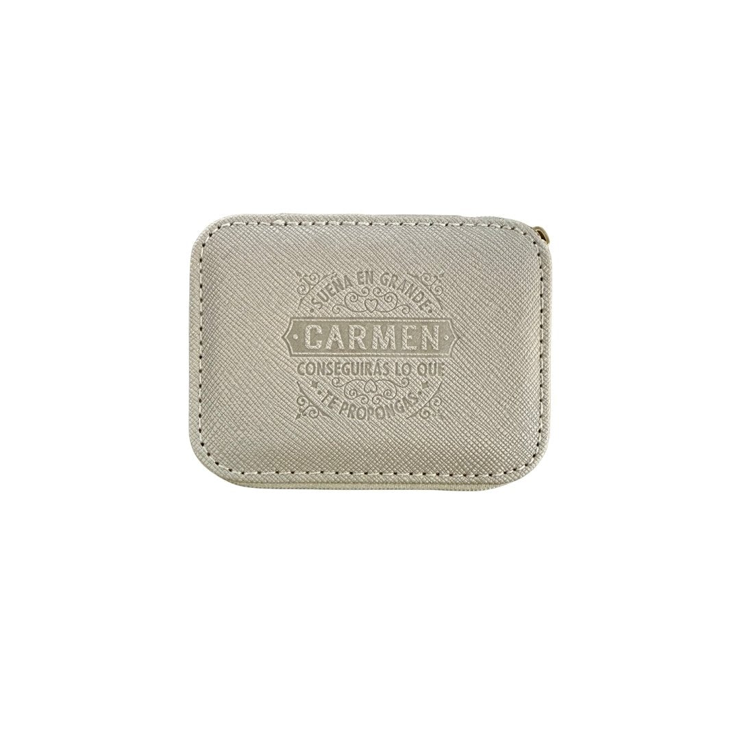 Joyero de viaje personalizado