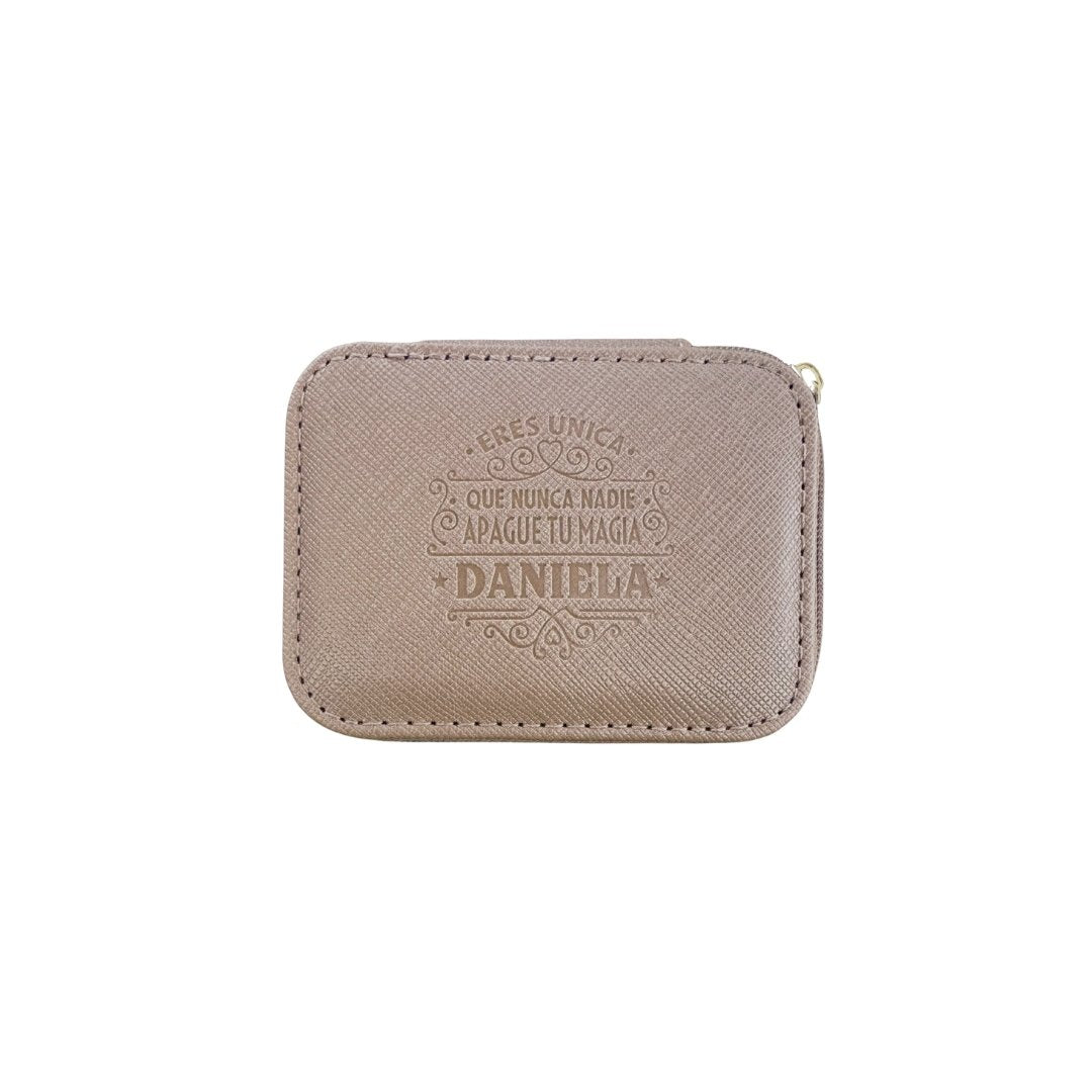 Joyero de viaje personalizado