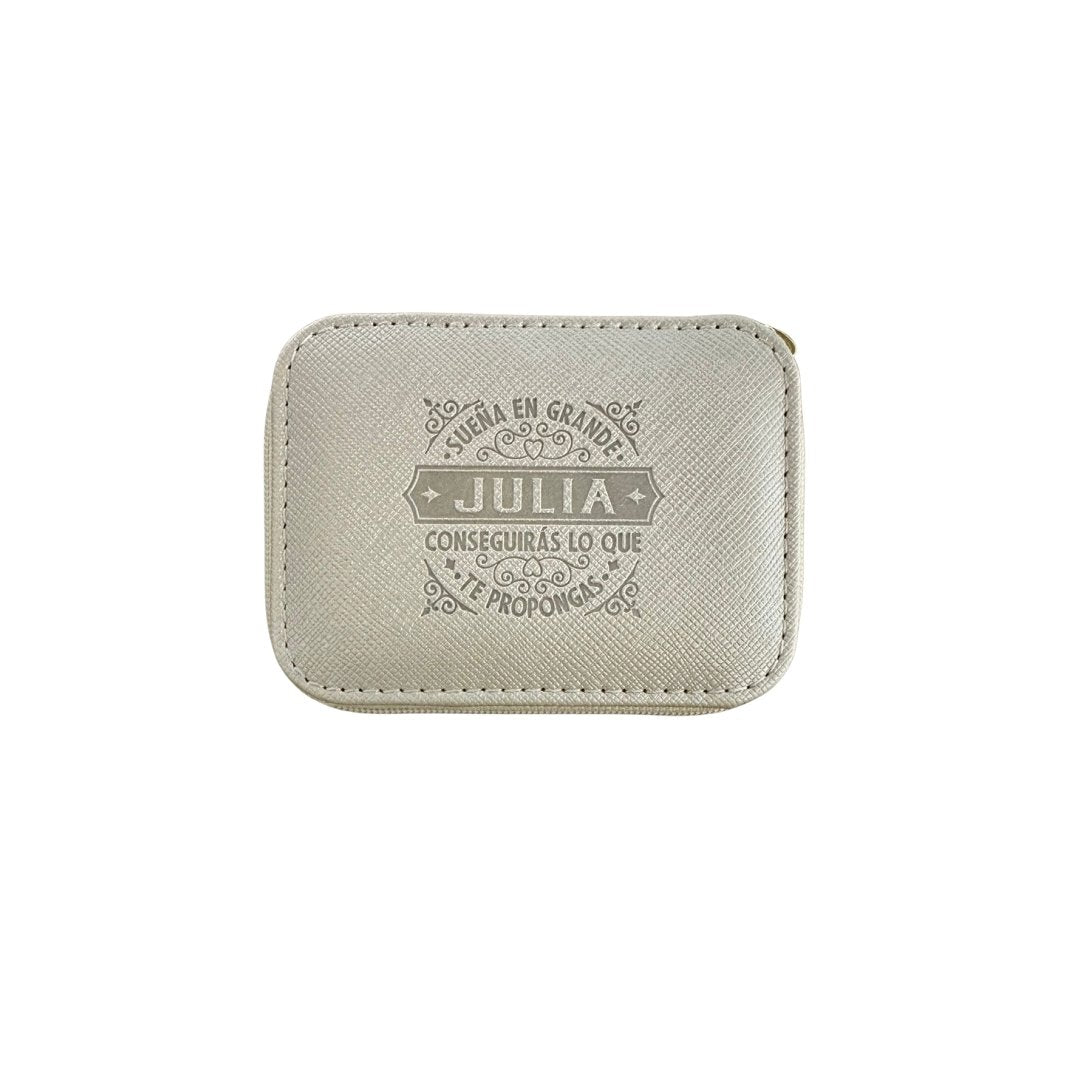 Joyero de viaje personalizado