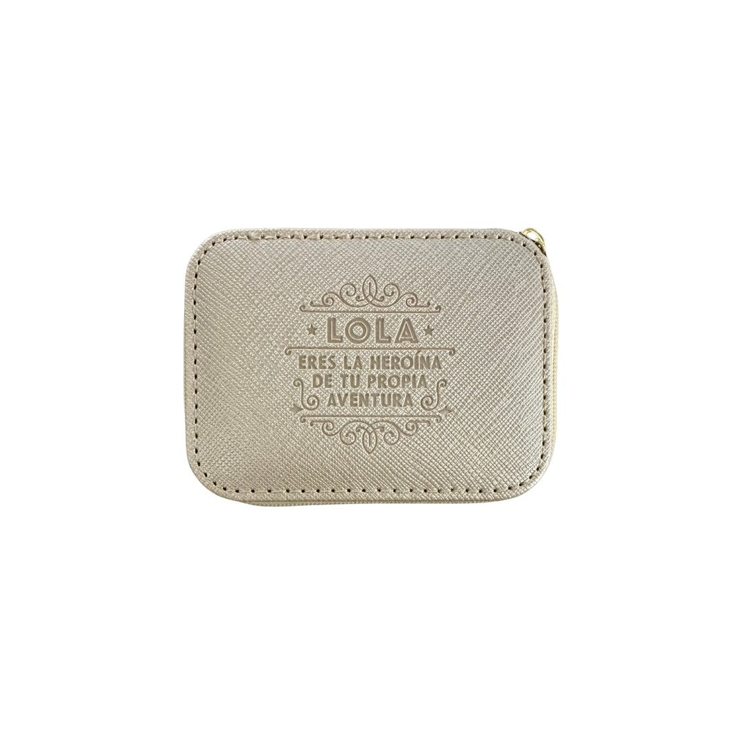 Joyero de viaje personalizado