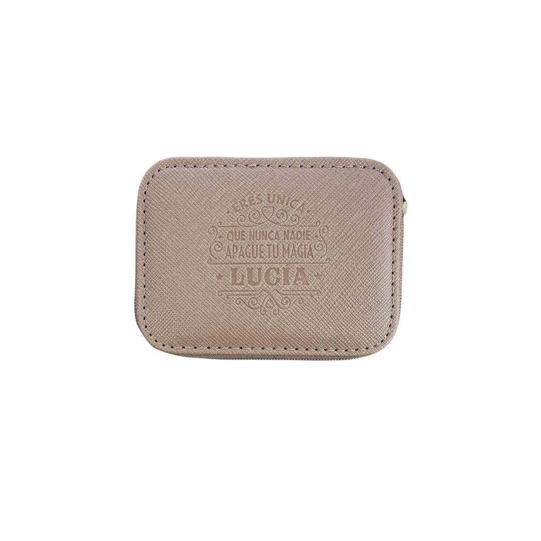 Joyero de viaje personalizado