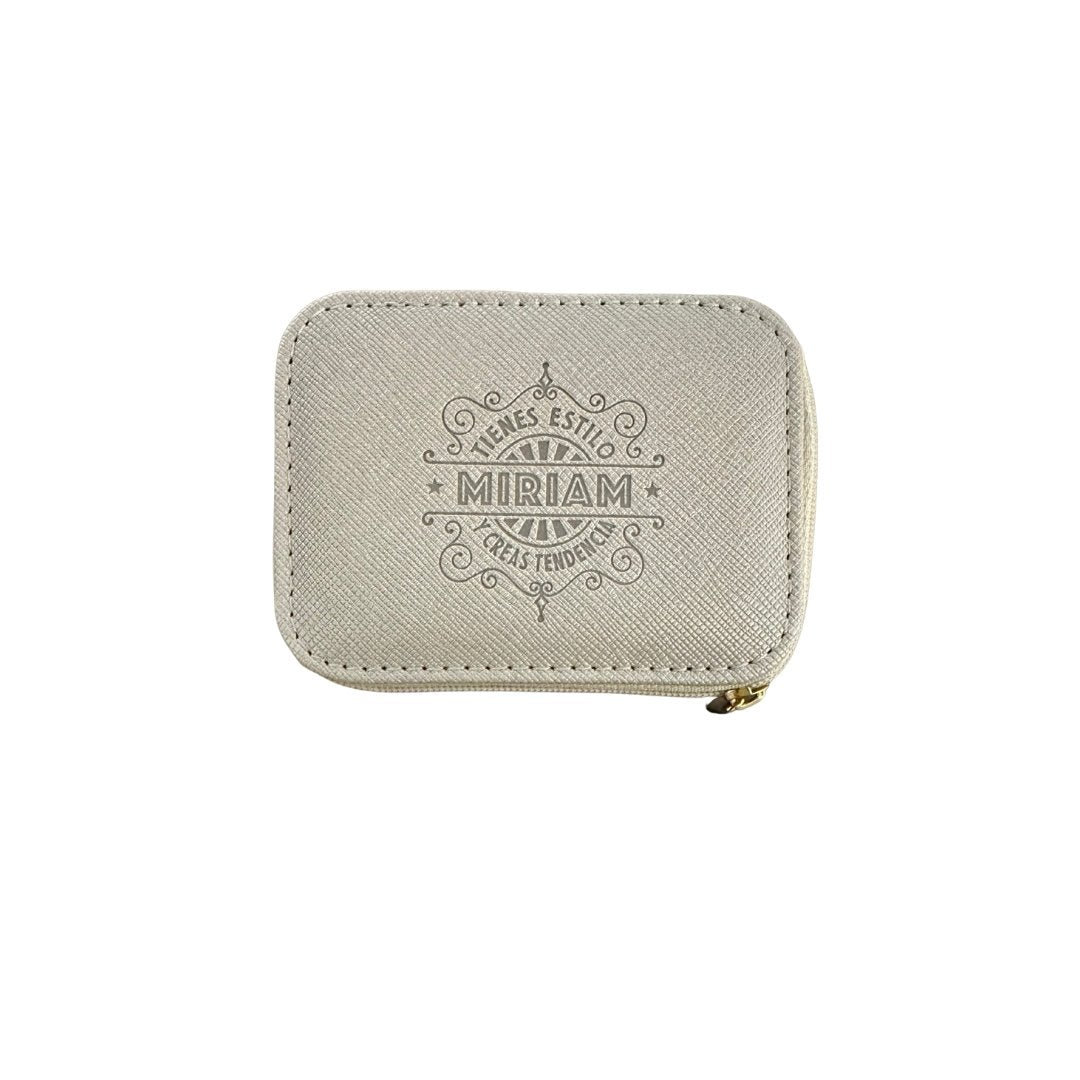 Joyero de viaje personalizado