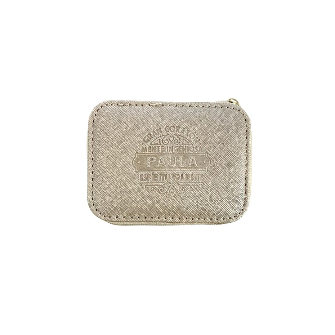 Joyero de viaje personalizado