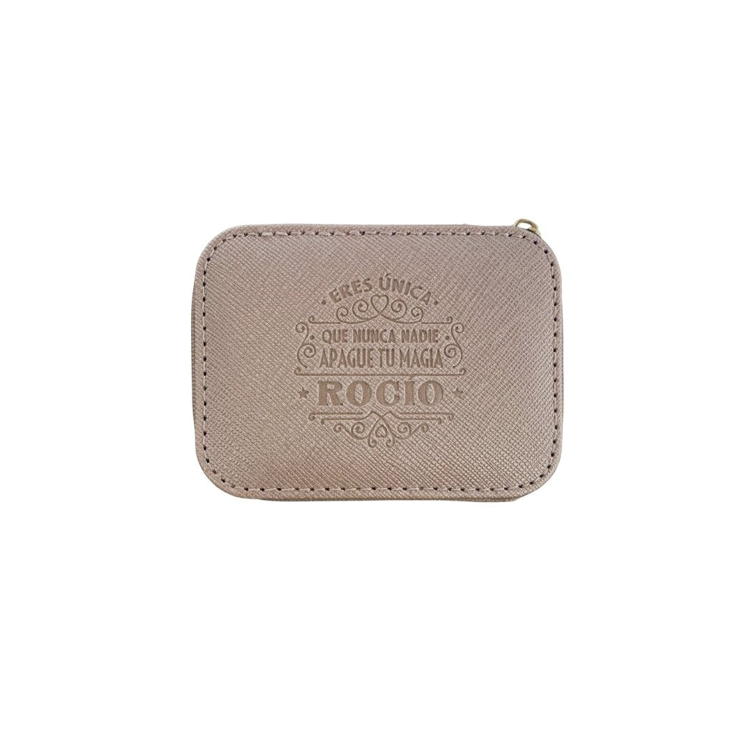 Joyero de viaje personalizado