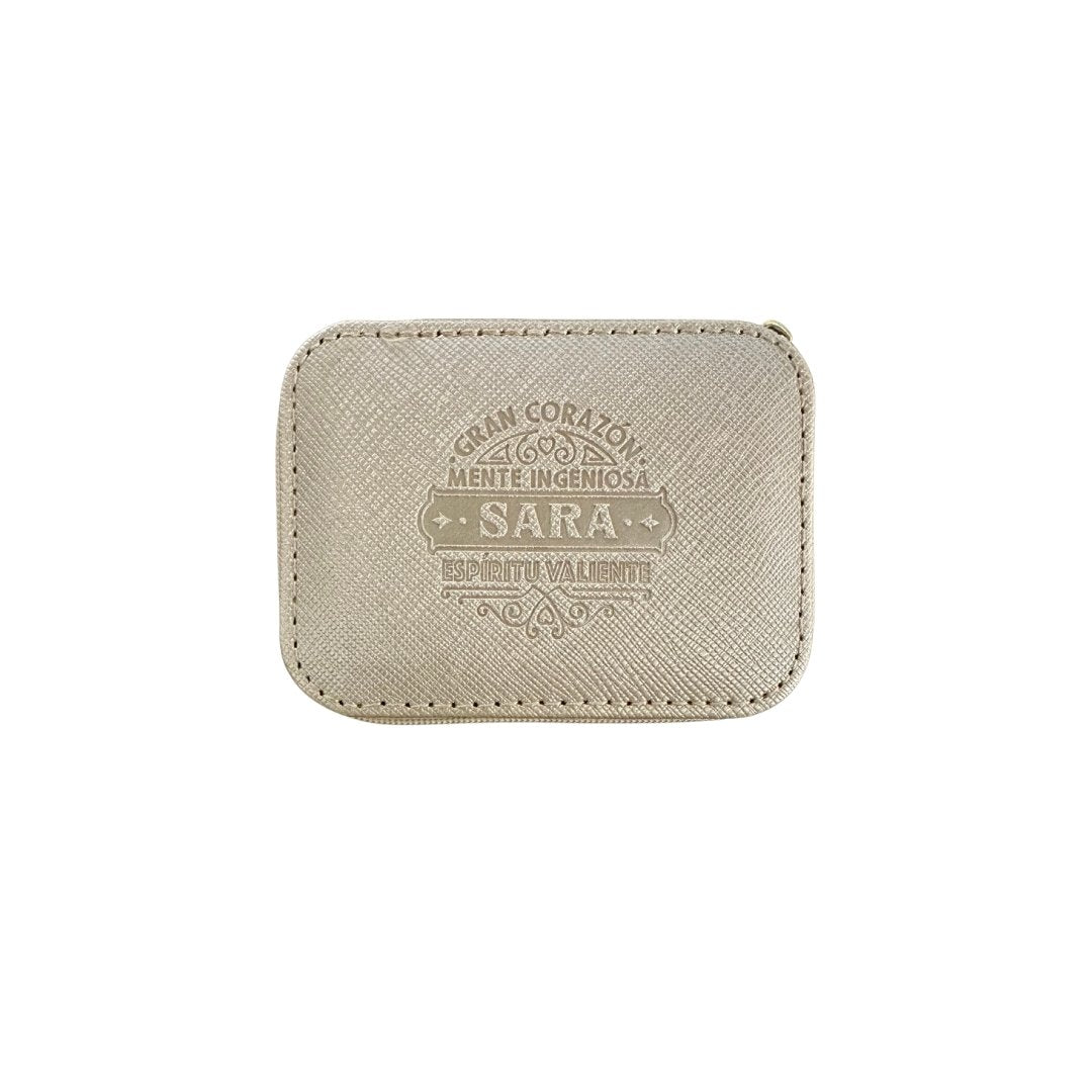 Joyero de viaje personalizado
