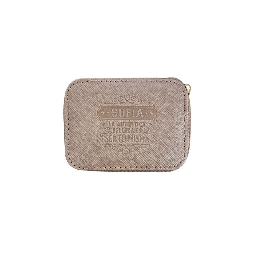 Joyero de viaje personalizado