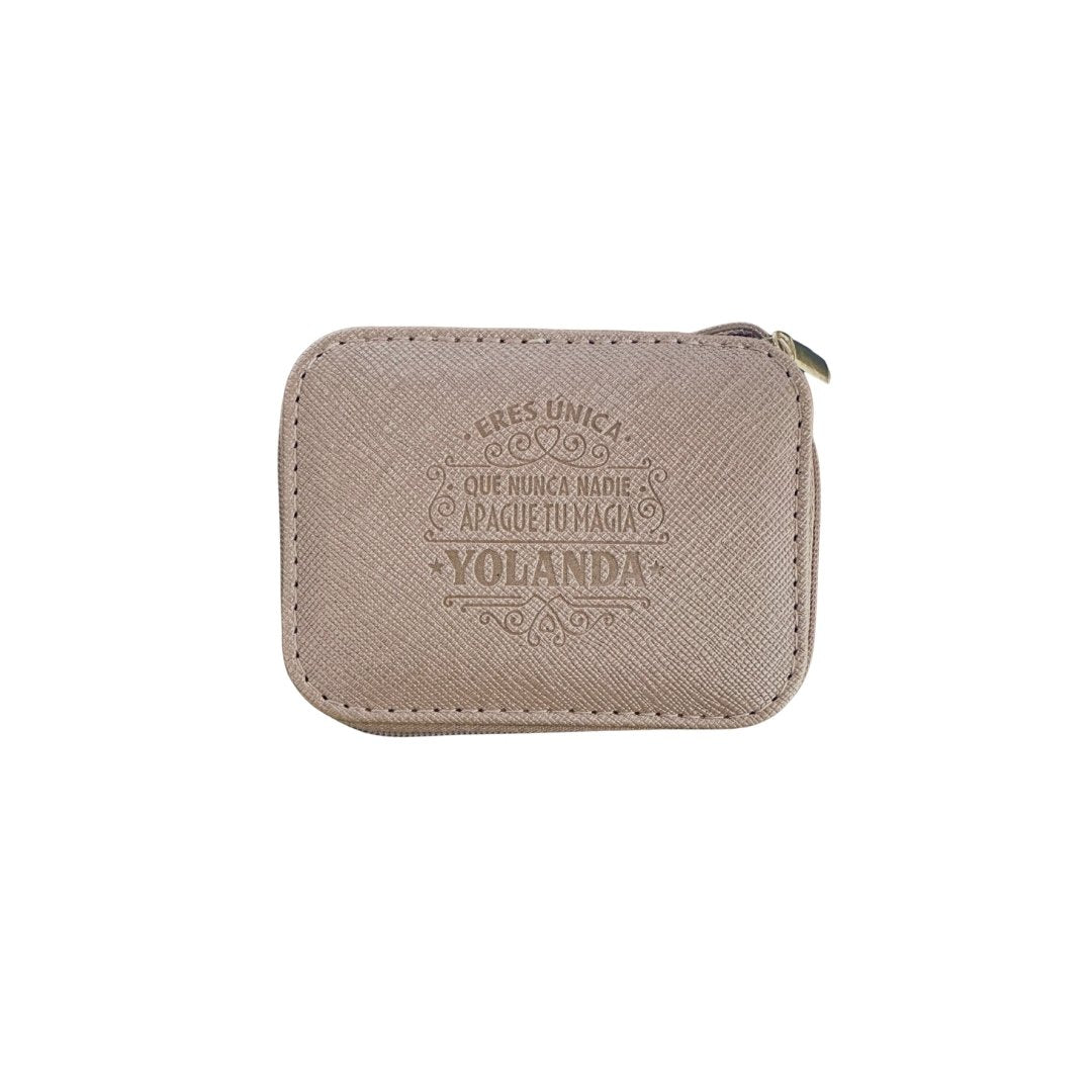 Joyero de viaje personalizado