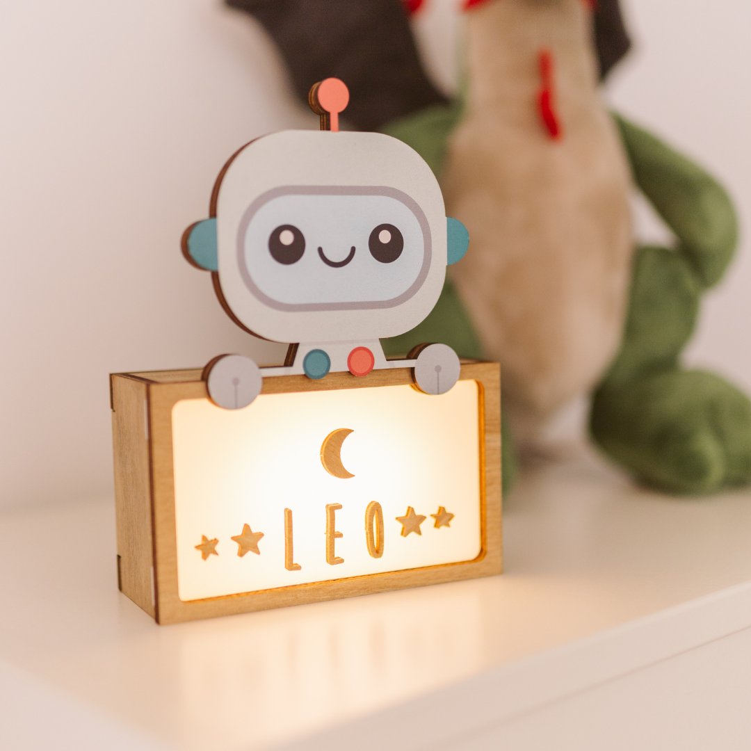 Lampe de table à caractère personnalisable