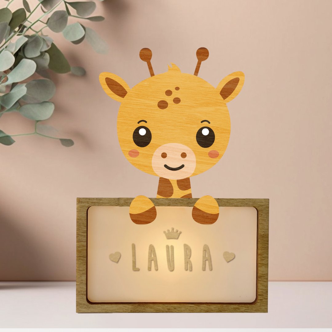 Lampe de table à caractère personnalisable