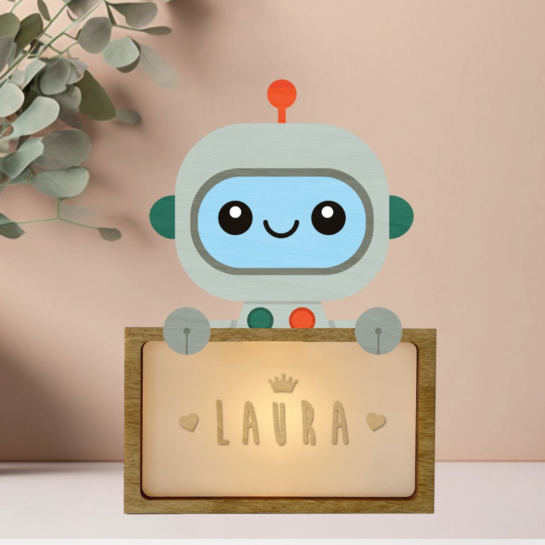 Lampe de table à caractère personnalisable
