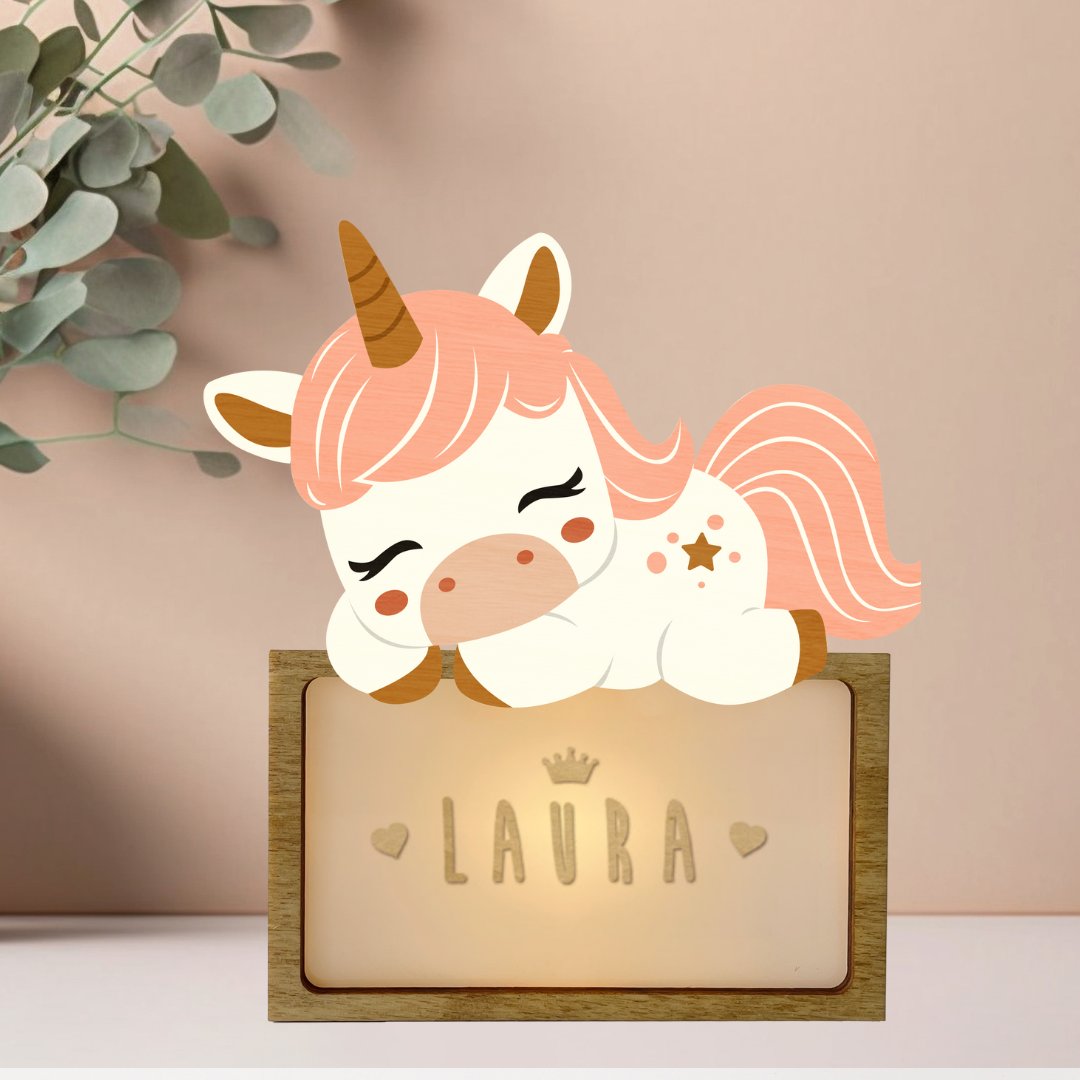 Lampe de table à caractère personnalisable