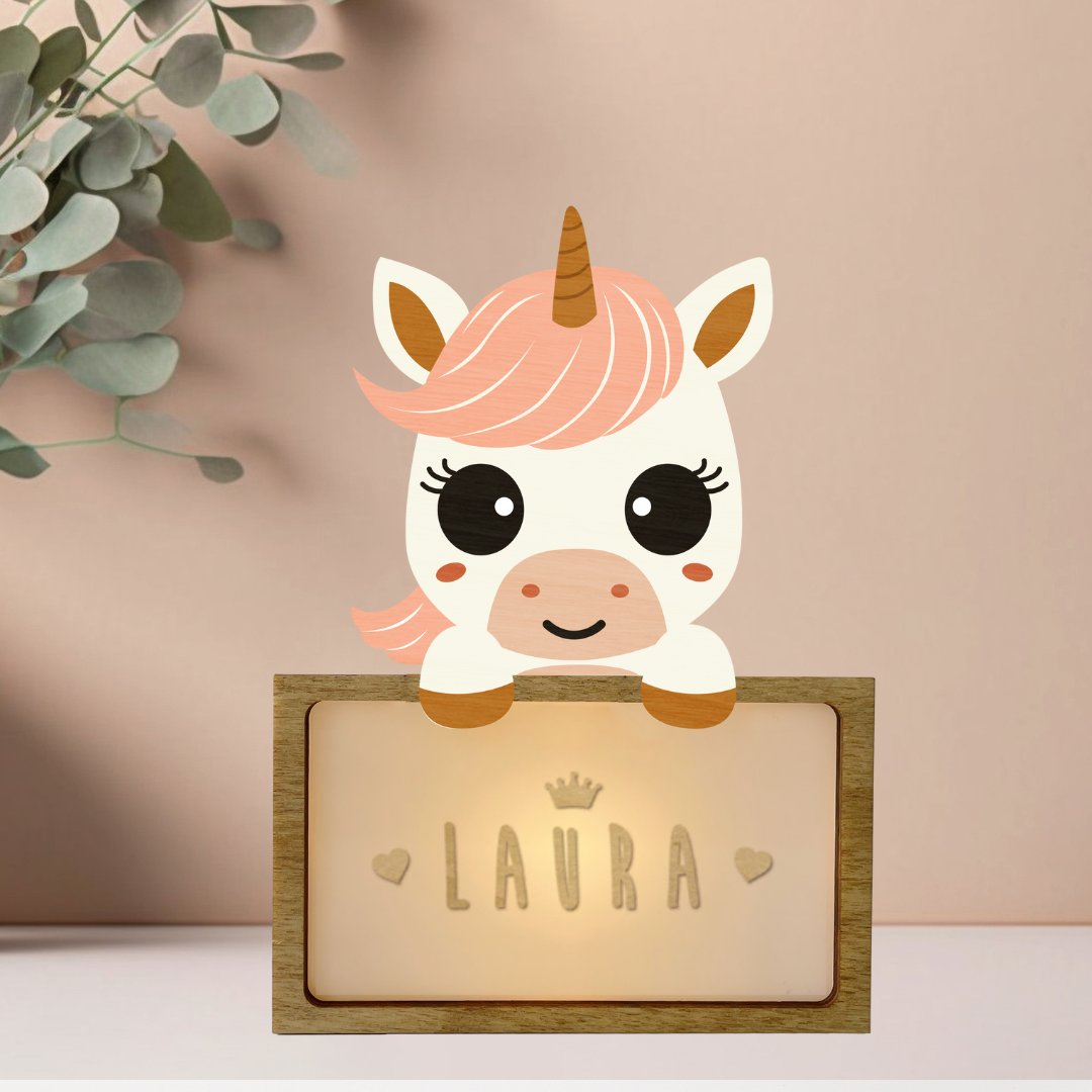 Lampe de table à caractère personnalisable