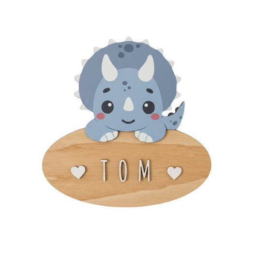 Placa de madera personalizable