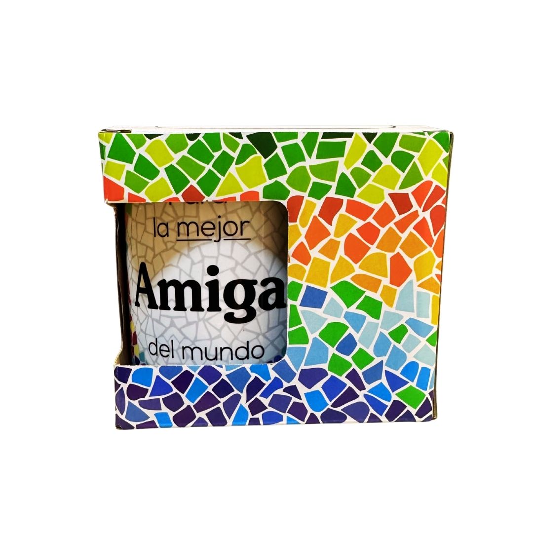 Taza trencadis personalizada