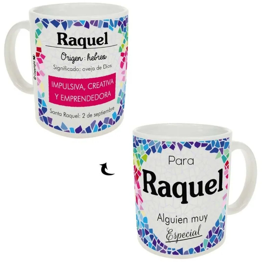 Taza trencadis personalizada