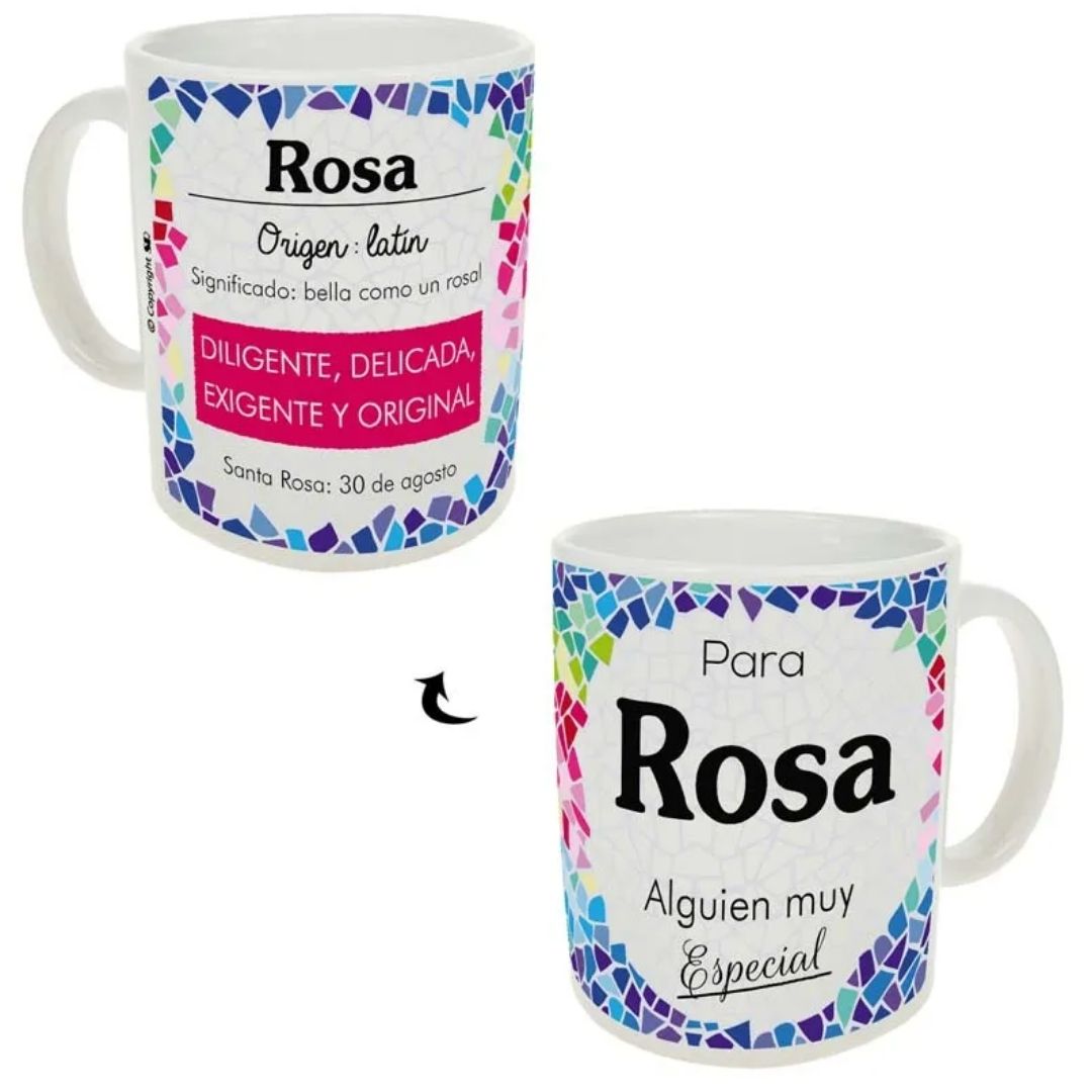 Taza trencadis personalizada