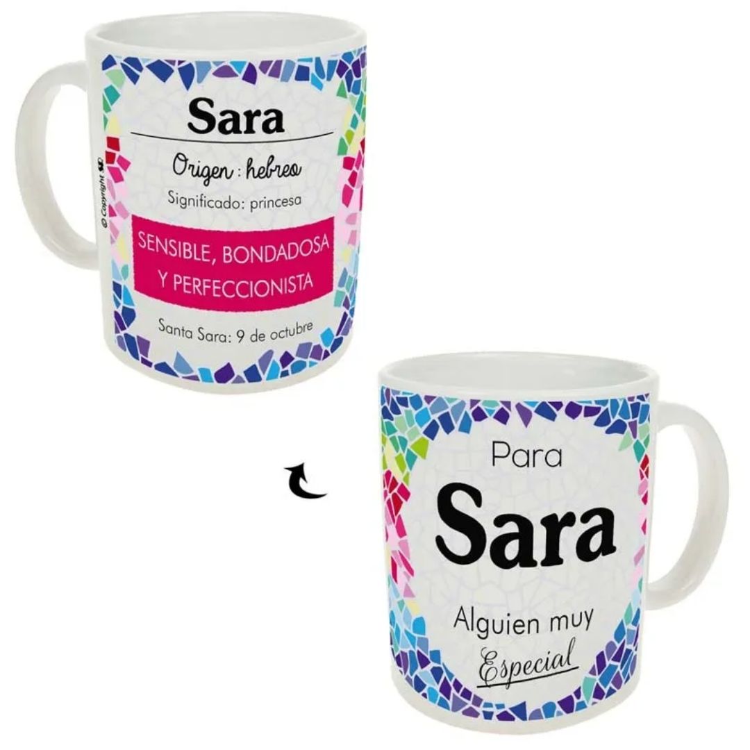 Taza trencadis personalizada