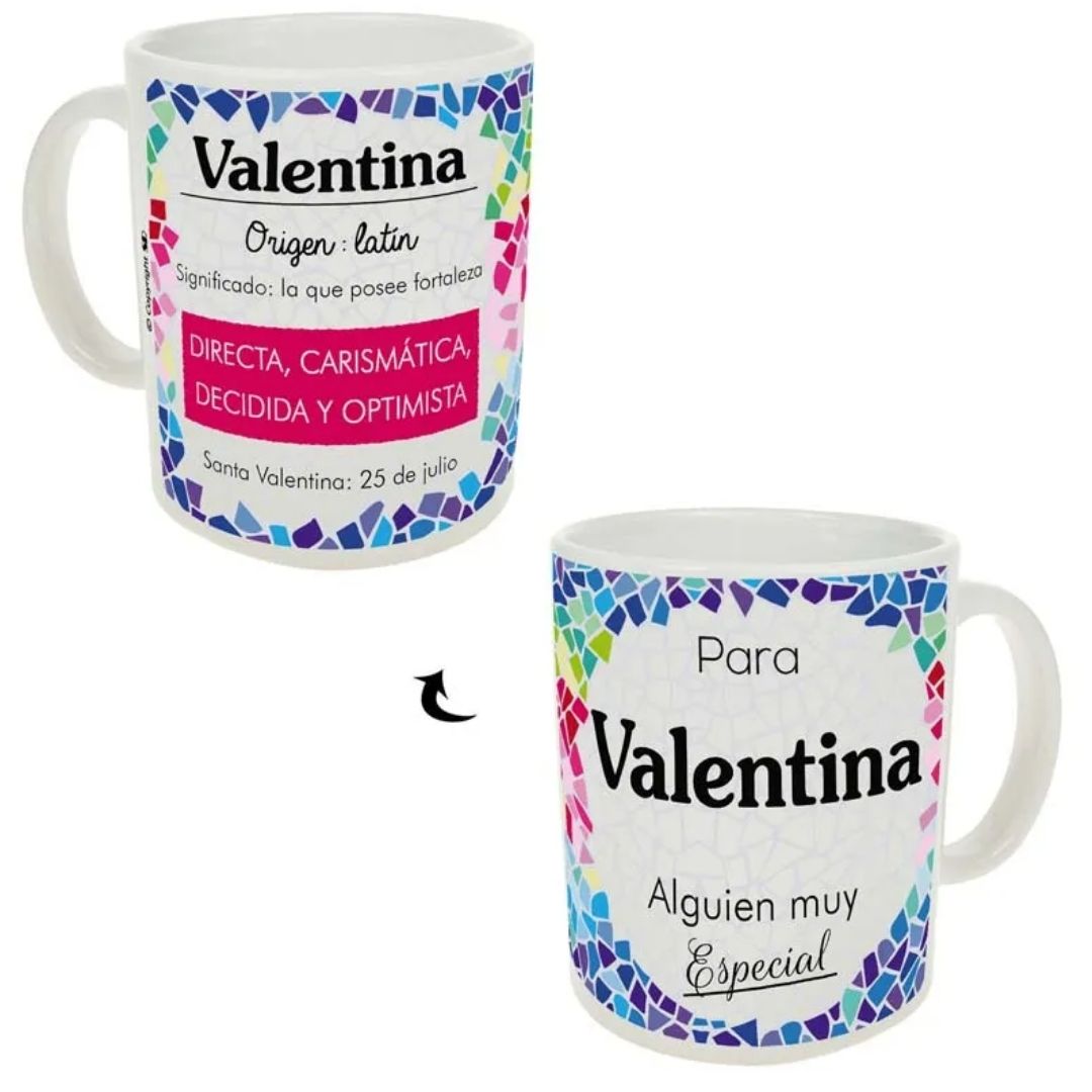 Taza trencadis personalizada