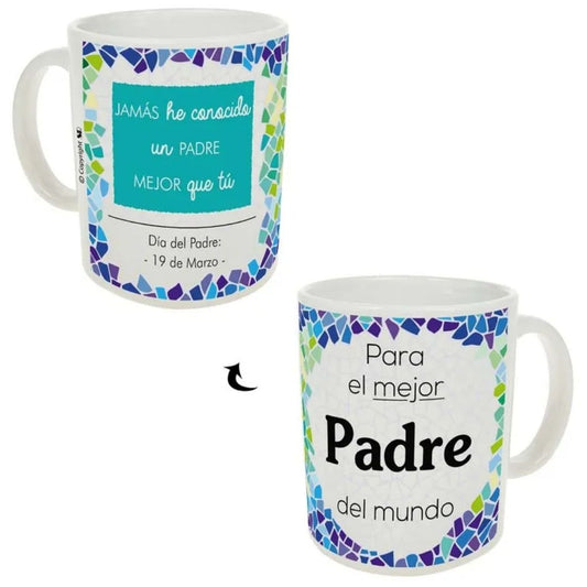 Taza trencadis personalizada