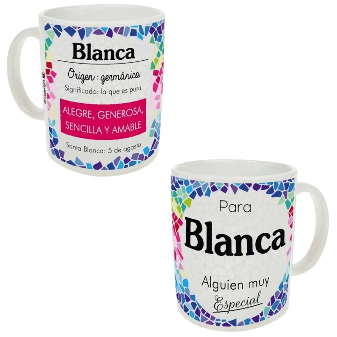 Taza trencadis personalizada