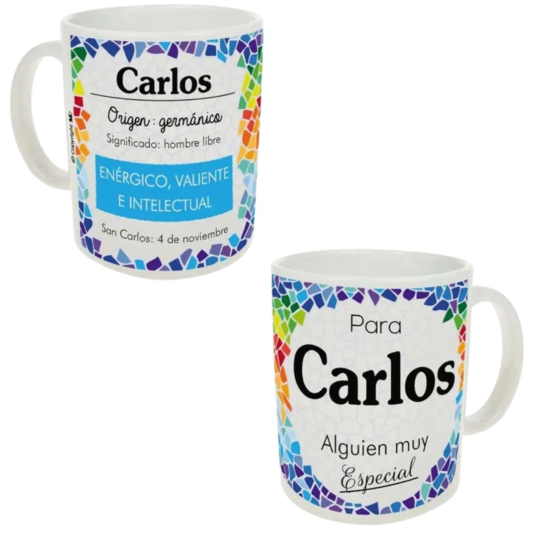 Taza trencadis personalizada
