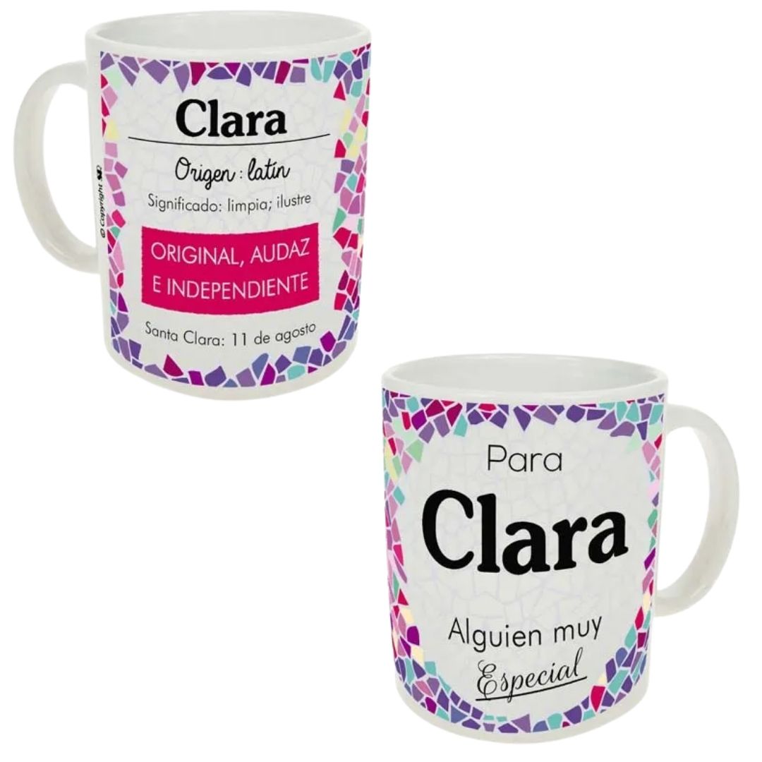 Taza trencadis personalizada