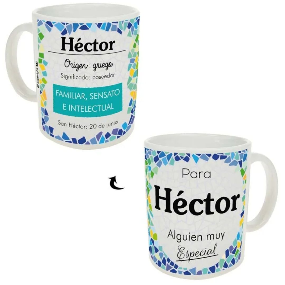 Taza trencadis personalizada