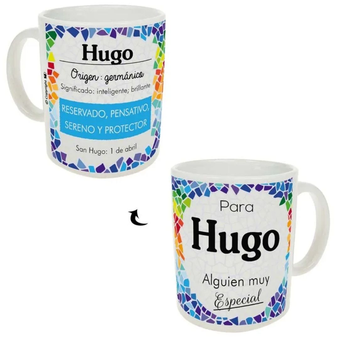 Taza trencadis personalizada