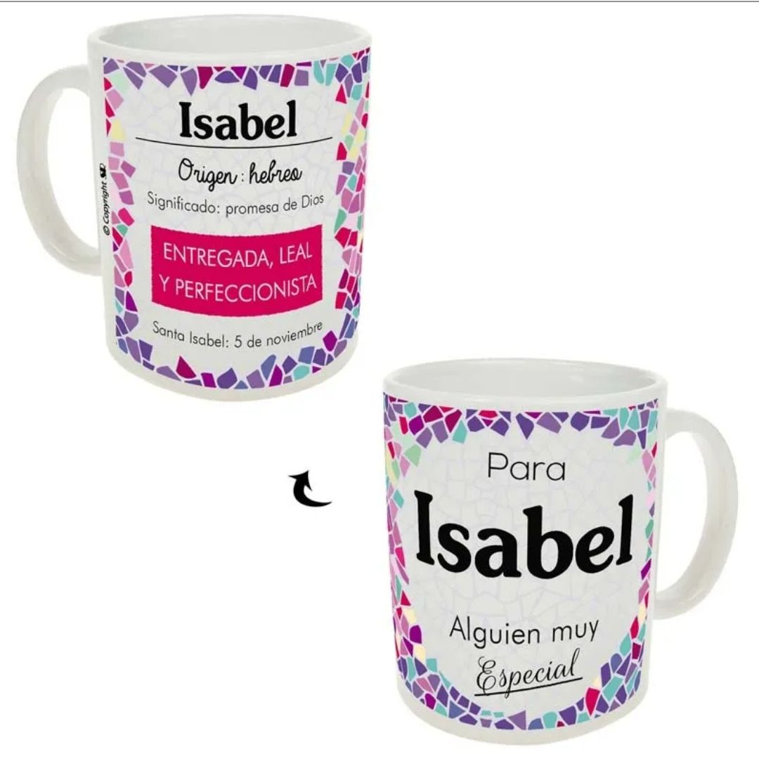Taza trencadis personalizada