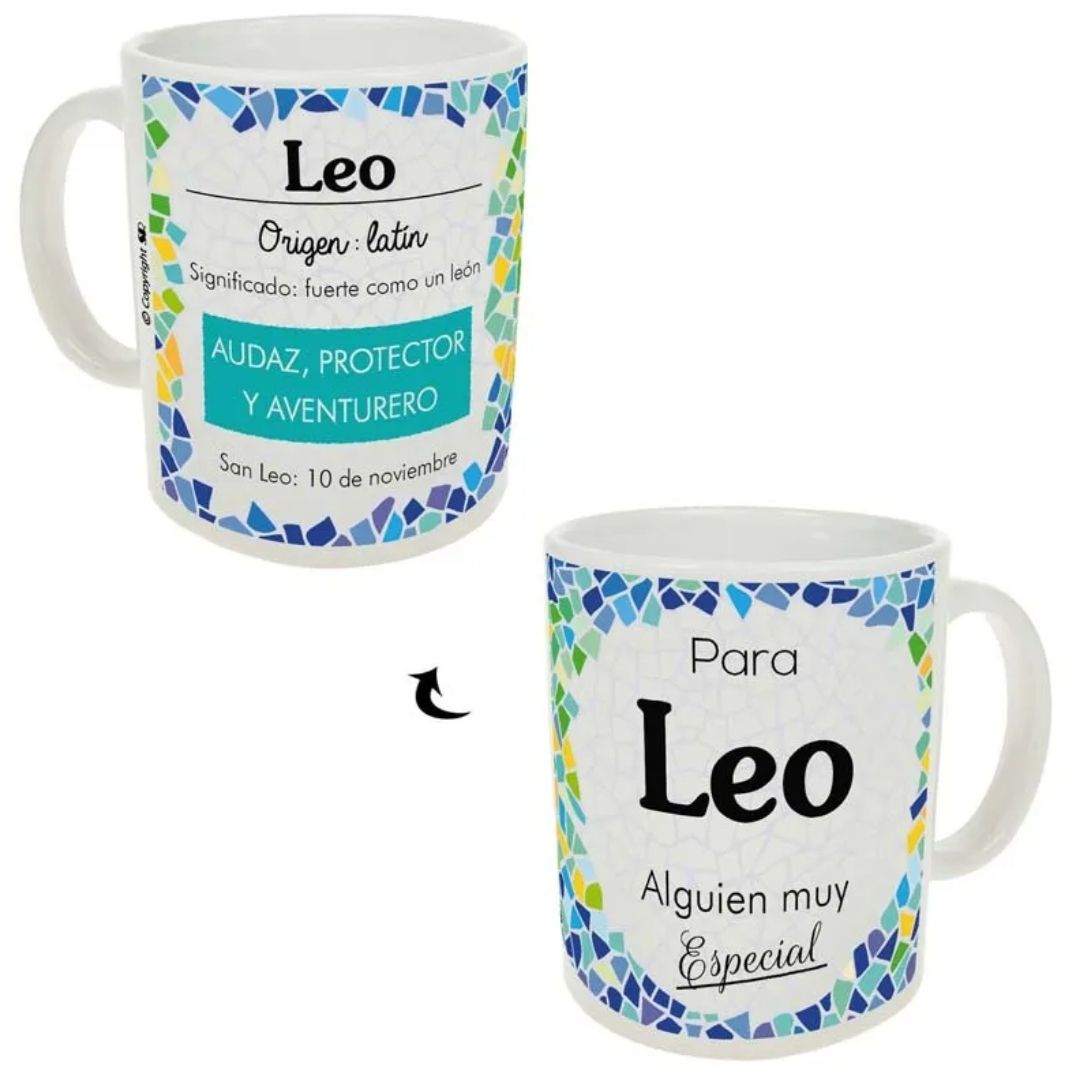 Taza trencadis personalizada