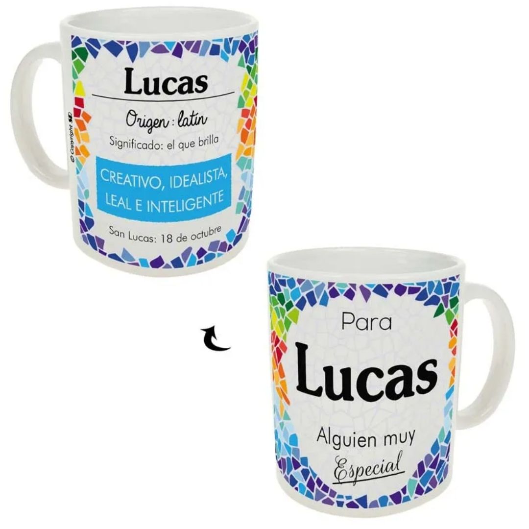 Taza trencadis personalizada