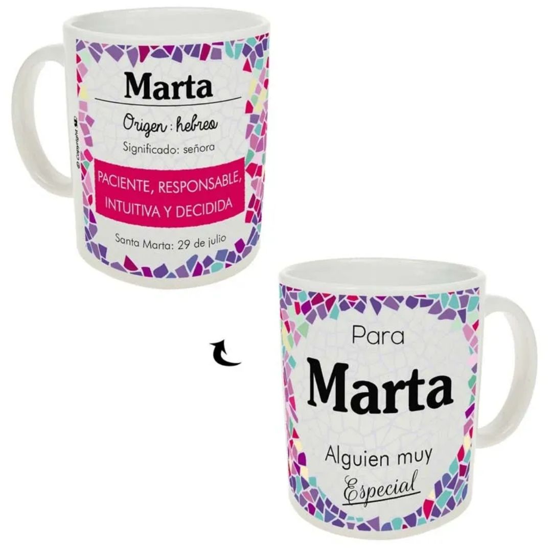 Taza trencadis personalizada