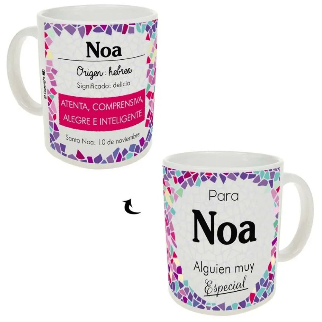 Taza trencadis personalizada