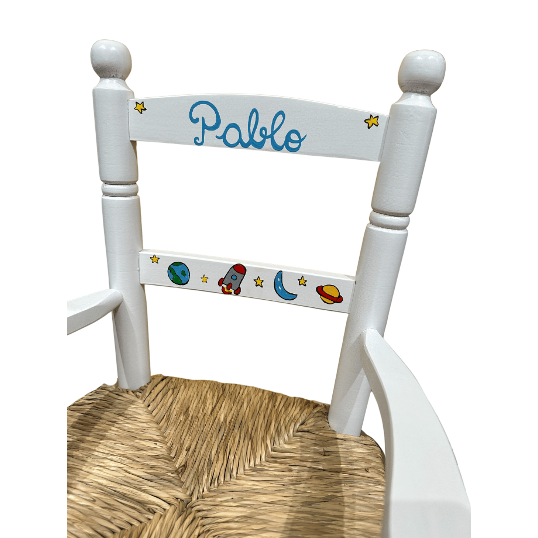 Mecedora Infantil de Madera Personalizada