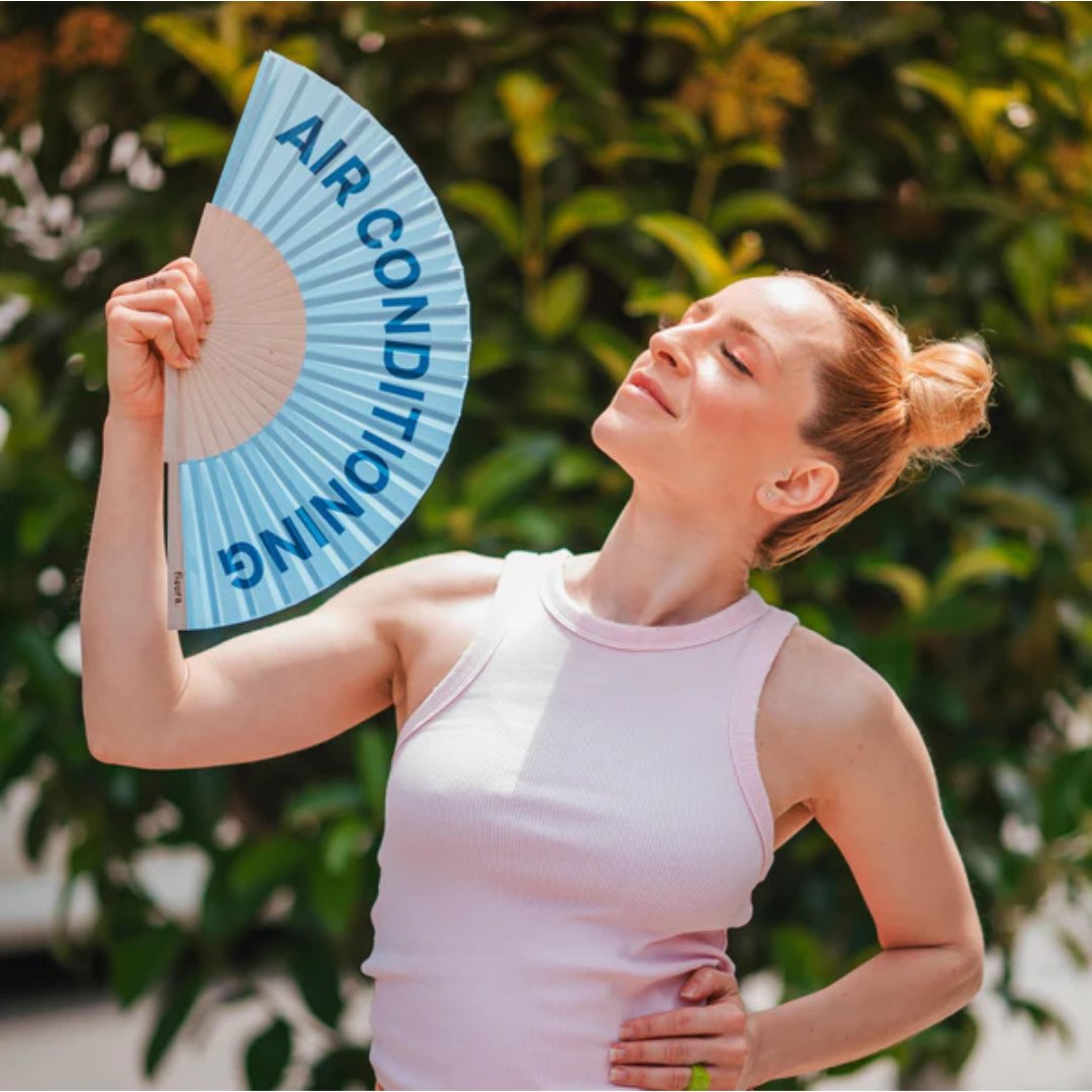 Ventilateur bleu « climatisation »