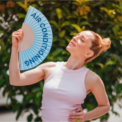 Ventilateur bleu « climatisation »