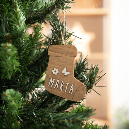 Adorno madera navidad personalizado