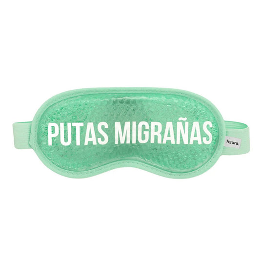 Antifaz de gel “Putas migrañas”