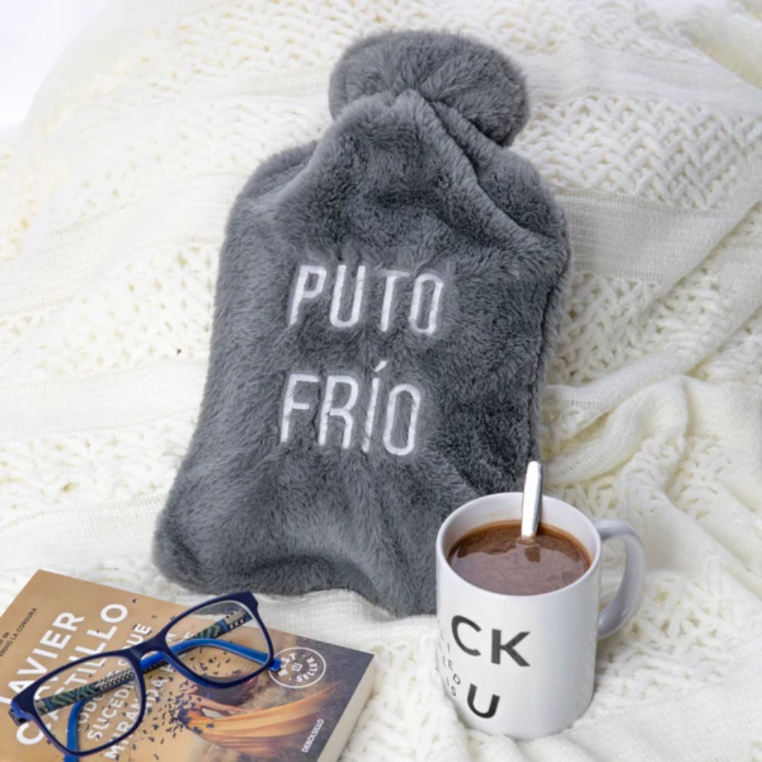 Bolsa de agua caliente “Puto frío”